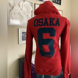 Superdry Osaka 6 Zip Hoodie